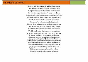 LES ODEURS DE LA BAS D'ODETTE TREMELAT